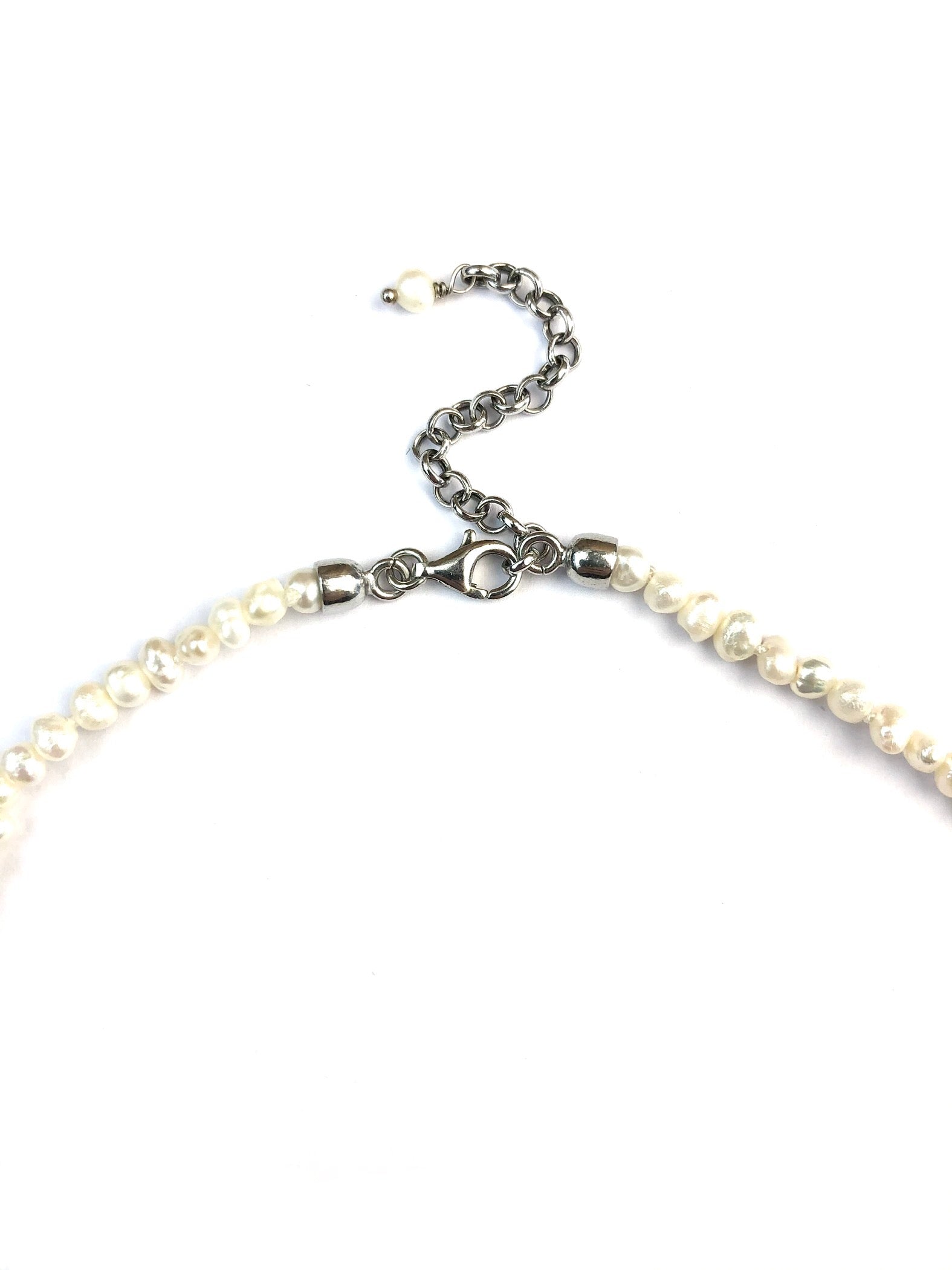 Girocollo Artigianale Sole Tao In Argento 925 – Catena Veneziana 45 Cm – Fatto A Mano In Sardegna