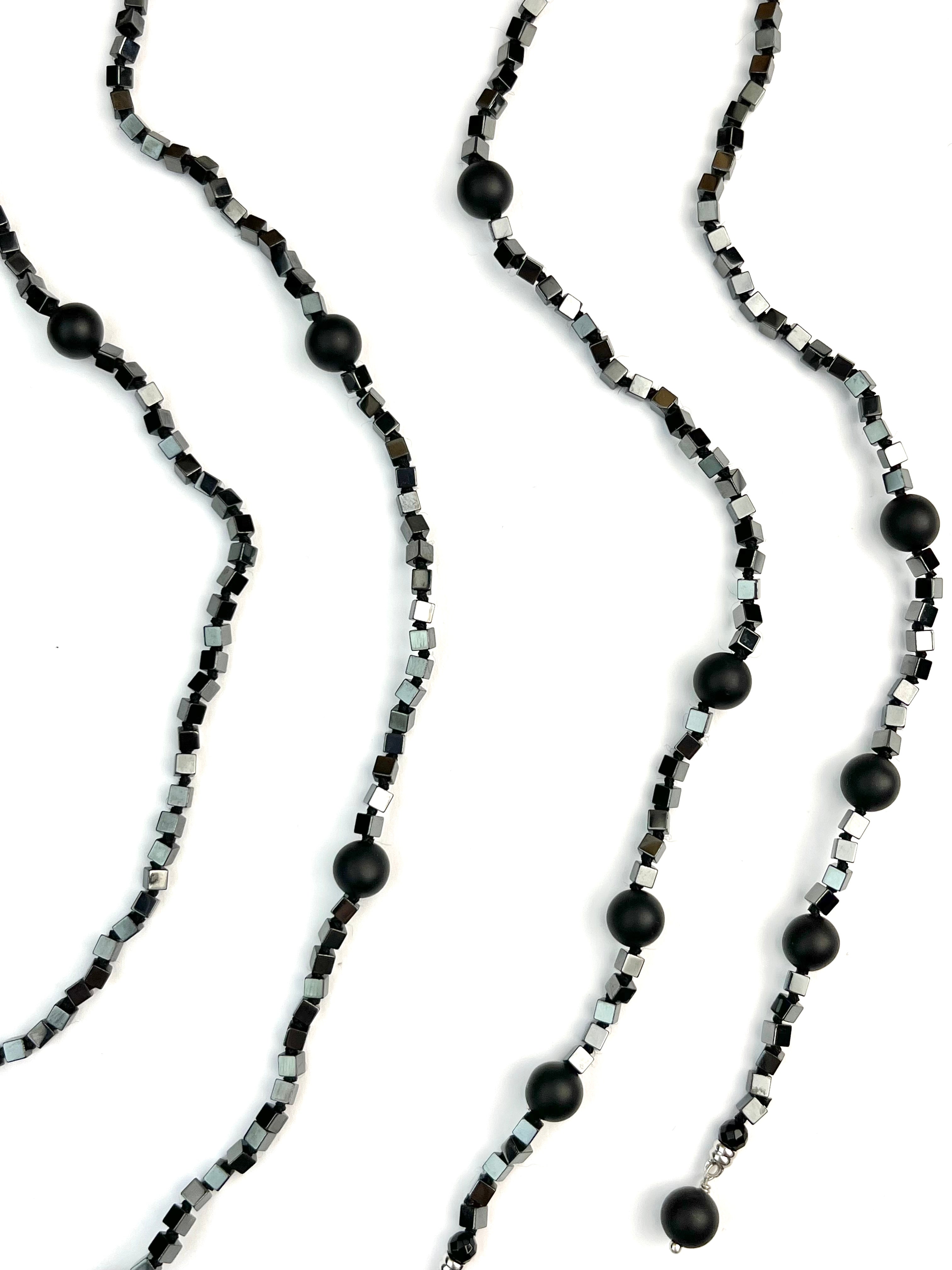 Open Necklace Ematite