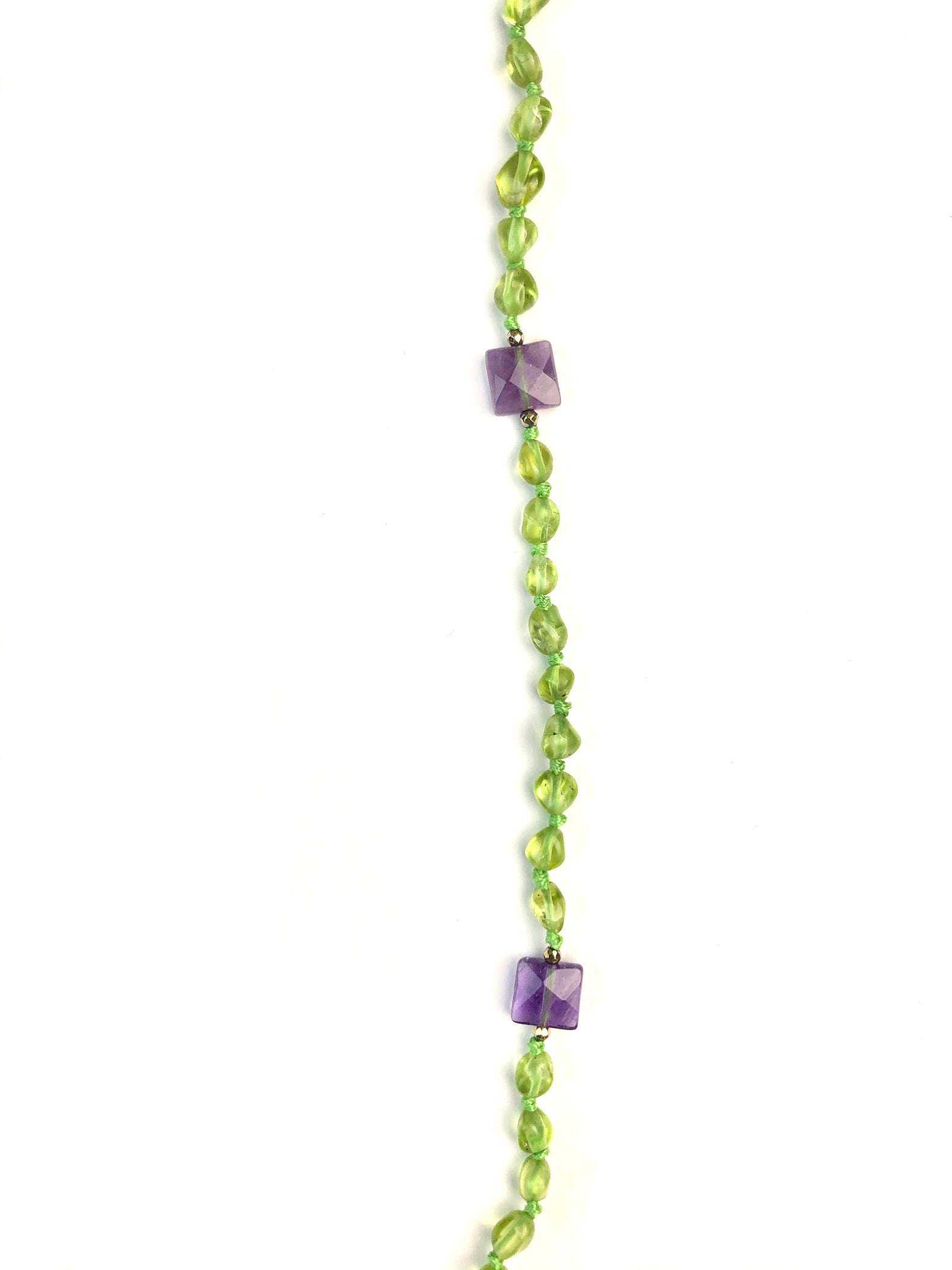 Long Necklace Ligea verde