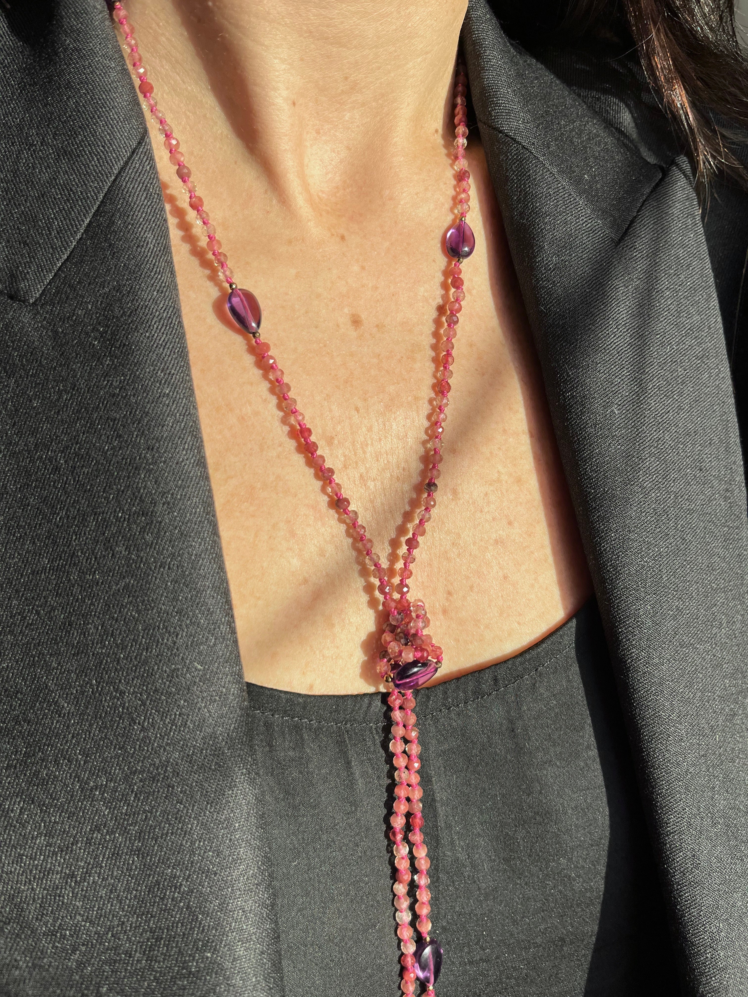 Open Necklace Alessandrite