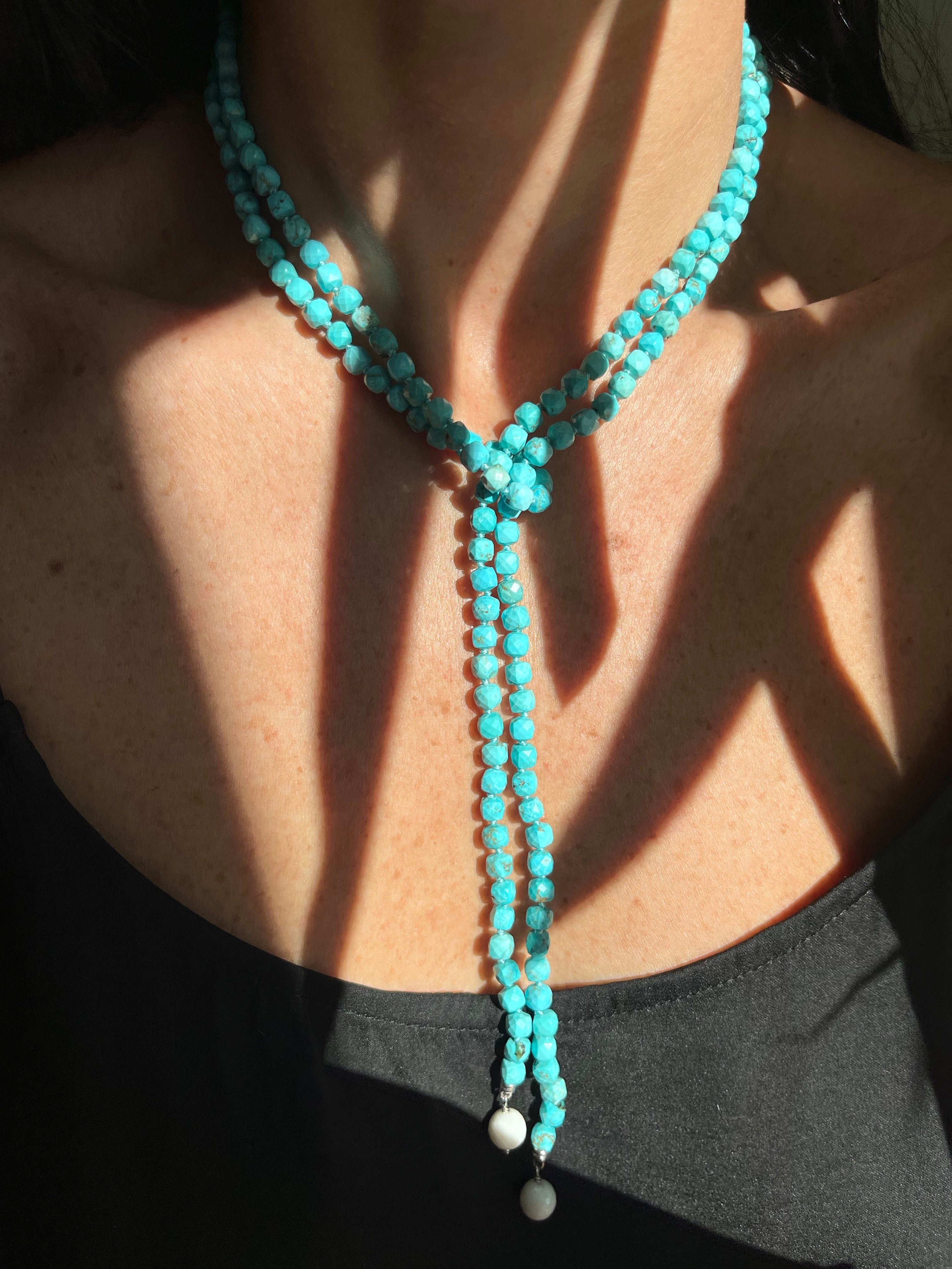 Open Necklace Turchese