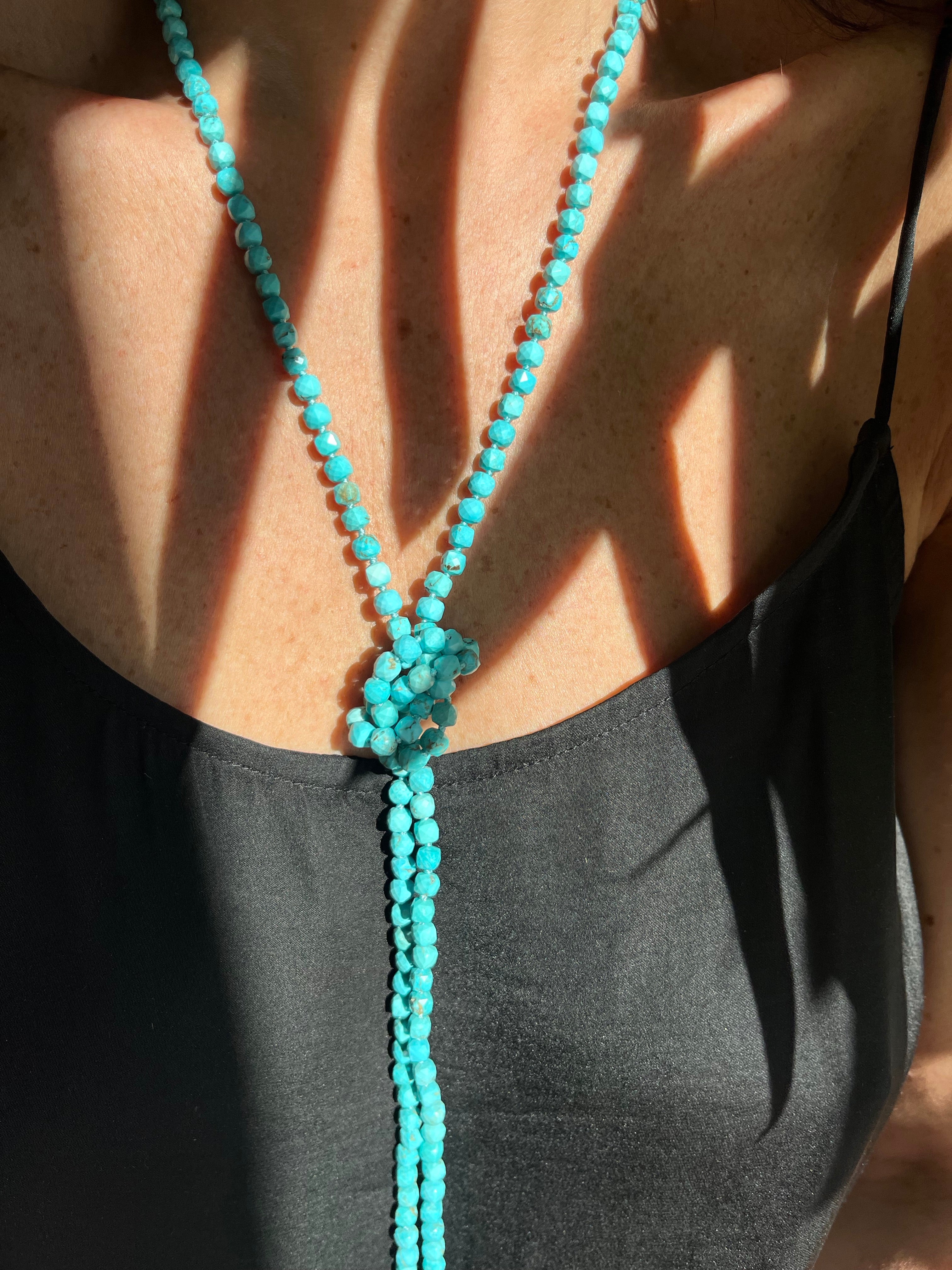 Open Necklace Turchese