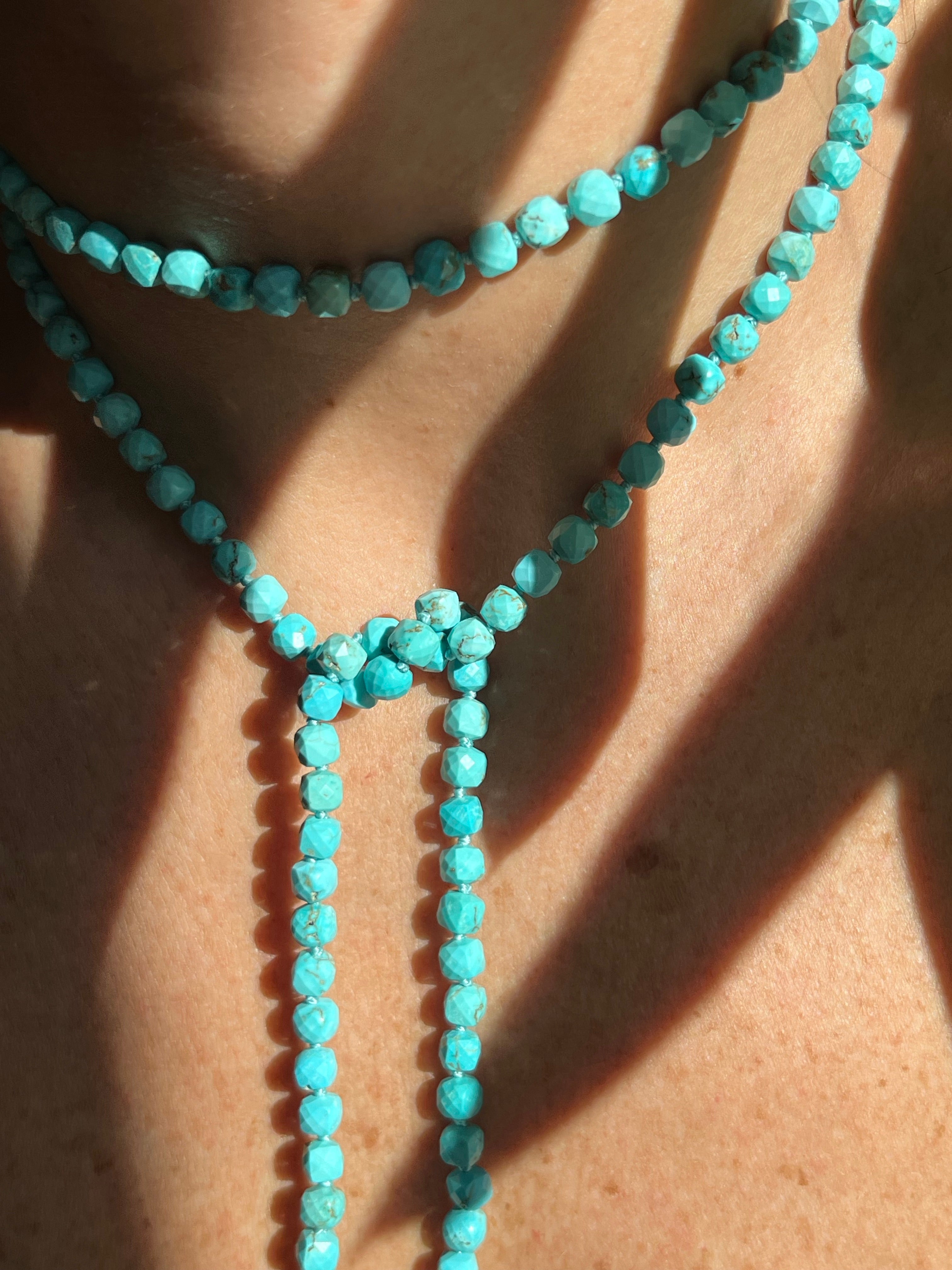 Open Necklace Turchese